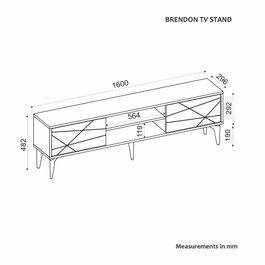 Hanah Home Brendon - Nogal